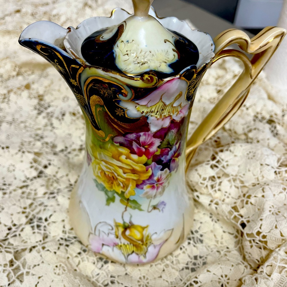 Porcelain pitcher